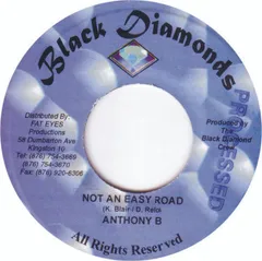 ジャマイカ7” Anthony B / Dread Son Not An Easy Road / Loot & Shoot NONE Black Diamonds /00080