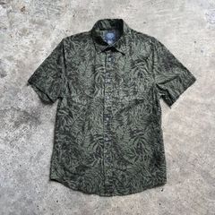 古着 St Johns Bay セントジョンズベイ 総柄シャツ アロハシャツ　オールド アメカジ メンズ レディース ビンテージ 商品番号039
