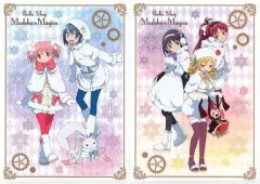 【中古】クリアファイル Wポケットクリアファイルセット(A4サイズ/2枚組) 「劇場版 魔法少女まどか☆マギカ[新編]叛逆の物語」 ローソン限定