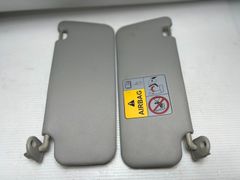【純正パーツ】　スズキ　ハスラー　MR31S　MR41S　サンバイザー　左右セット　室内用　日除け　鏡付き　汚れ一部あり　中古パーツ