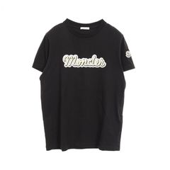 MONCLER モンクレール フロッキーレタリングロゴ カットソー