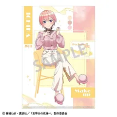 The Quintessential Quintuplets A4 Single Clear File Nakano Ichika Makeup