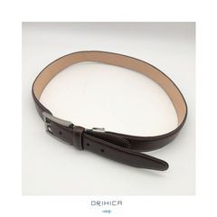 ORIHICA オリヒカ ベルト 02 本革 オフィス ビジネス メンズ ブラウン Lサイズ USED
