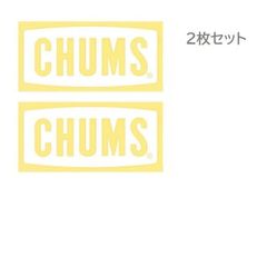 2枚セット CHUMS Cutting Sheet Logo S CH62-1484 新品