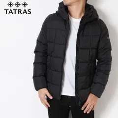 2024年最新】タトラス ダウンジャケット メンズ TATRAS 02サイズ BLACK