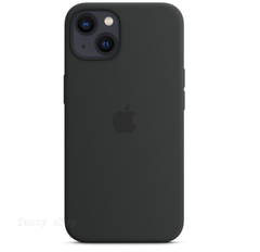 未使用 Apple 純正 iPhone13 シリコンケース ミッドナイトブラック MagSafe対応 アップル 並行輸入品 apple純正ケース siba13