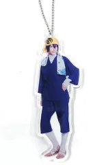 【中古】キーホルダー・マスコット(男性) 鈴木拡樹(三日月宗近) トレーディングアクリルキーホルダー(内番) 「舞台『刀剣乱舞』虚伝 燃ゆる本能寺～再演～」