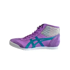 オニツカタイガー Onitsuka Tiger × 西形彩庵 MEXICO MID RUNNER DELUXE スニーカー US8 26cm ピンク パープル 紫 1181A082 メンズ