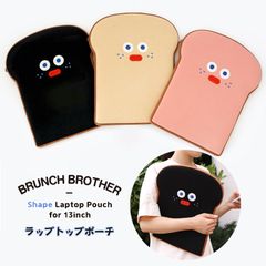 ブランチブラザー PCケース 13インチ Brunch Brother【離島・沖縄配送不可】シェイプ ノートパソコンケース バッグ ラップトップケース カバー 落下防止 直輸入正規品 かわいい  韓国 人気 プレゼント ギフト ROMANE