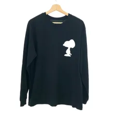 MARC JACOBS マークジェイコブス 長袖カットソー サイズ:S ピーナツコラボ/スヌーピー/ロゴプリント    ブラック メンズ / 241014004843のサムネイル
