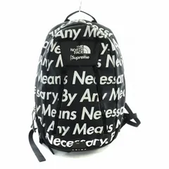シュプリーム SUPREME ザ ノースフェイス The North Face 15AW Base Camp Crimp Backpack リュックサック バックパック ロゴ 総柄 黒 ブラック ■GY01 /MQ