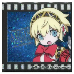 【中古】バッジ・ピンズ(キャラクター) アイギス 「セガコラボカフェ ペルソナQ2 ニューシネマ ラビリンス スクエアホロ缶バッジB」