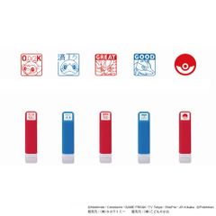 어린이 카오 포켓몬 원포인트 침투표 5개 세트 039~043