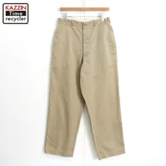 50s 米軍実物 チノパン ヴィンテージ　28x29 Sサイズ相当 逸品】50S U.S ARMY CHINO PANTS TROUSERS Vintage military