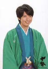 【中古】生写真(ジャニーズ) 関ジャニ∞/大倉忠義/上半身・着物緑・体斜め右向き・目線右・背景白/デビュー10周年記念コンサート「十祭」