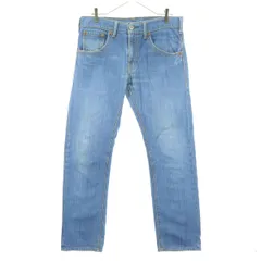 Levi's リーバイス 513 デニムパンツ W32 ブルー メンズ 古着