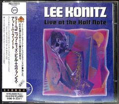 【帯付き2CD】Lee Konitz Live At The Half Note リー・コニッツ