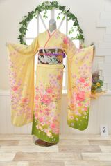 ⭐︎ よっこ⭐︎振袖フルセット【39】正絹　成人式　卒業式など 振袖フルセット【47】正絹 成人式 卒業式 - メルカリ