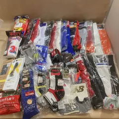 ★ 新品未使用 ブランド/ノーブランド スポーツソックス 靴下 約50足 まとめ商品 アンダーアーマー ナイキ アディダス プーマ 野球 サッカー 現状品 4.9kg