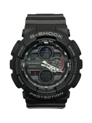 CASIO (カシオ) G-SHOCK Gショック デジアナ 腕時計 クオーツ GA-140 ブラック メンズ/091 - メルカリ