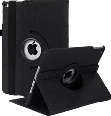 【在庫セール】Air iPad 2 / iPad iPad Air 1 / ケース iPad 9.7インチ（第6、5世代）軽量 2017 手帳型 360度回転スタンド オートスリープ機能 2018 3段階調節可能 固定バンド 脱落防止耐衝撃 9.7 耐久性 (