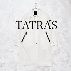 タトラス 20SS ARESA ロングコート　アウター　ナイロン　スタンドカラー