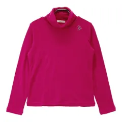 サイズ：2 PEARLY GATES パーリーゲイツ  タートルネック 長袖ニットセーター  ピンク系 [240101330114] ゴルフウェア レディース ストスト