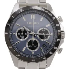 【SEIKO】セイコー スピリット 8T63-00D0 ステンレススチール シルバー クオーツ クロノグラフ メンズ グレー文字盤 腕時計