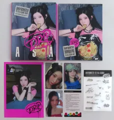 【中古】グッズセット アサ(BABYMONSTER) QRカード 「DRIP YG TAG ALBUM Ver.」