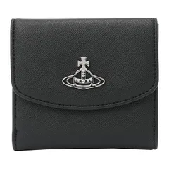 新品 ヴィヴィアン ウエストウッド Vivienne Westwood 2つ折り財布 ブラック
