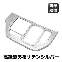 ステップワゴン対応 ステップワゴンスパーダ対応 RP6 RP7 RP8 シフトパネル サテンシルバー カバー サテン カスタム パーツ アクセサリー