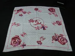 □新品□未使用□ CHANEL シャネル ココマーク シルク100% フラワー  