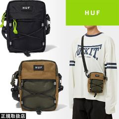 美品 HUF EMBARCADERO スリングバッグ ワンショルダー Y2K 黒 - メルカリ