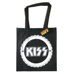KISS/キッス - Buzzsaw Logo - トートバッグ