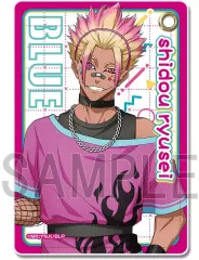 【中古】財布・パスケース デザイン09.士道龍聖 デコラティブポップver.(描き下ろし) レザーパスケース 「ブルーロック」