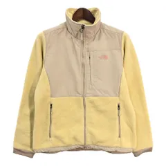 THE NORTH FACE ノースフェイス Denali デナリ フリースジャケット アウトドア イエロー (レディース L) 中古 古着 S4050