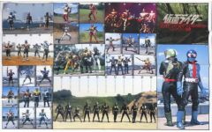 昭和レトロ•レア】仮面ライダーV3 ポスター テレビマガジン 当時物