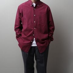 Ralph Lauren Plaid B.D Shirt "red / navy" 131139