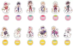 【中古】アクリルスタンド・アクリルパネル 全12種セット 「アクリルぷちスタンド A3!(エースリー) 01.春組＆夏組 グラフアートイラスト」