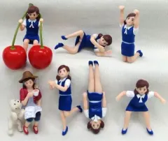 【中古】トレーディングフィギュア 全7種セット 「コップのフチ子2 ネイビー」