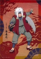 [중고] 클리어 포스터 A3 클리어 포스터 자래야(정면/전신) [이치반 쿠지 ONLINE NARUTO-나루토- 질풍전 전설의 삼인] F상
