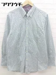 ◇ Eddie Bauer エディーバウアー チェック 長袖 シャツ サイズS ブルー ホワイト メンズ 1002800914388