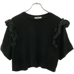 ASTRAET アストラット フリルTシャツ 5417-214-0167 ブラック Fのサムネイル