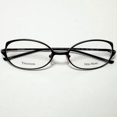 Vera Wang ヴェラ・ウォン 小振りCat型 メガネ 正規新品 チタン素材 / 米国ブランド / レディース