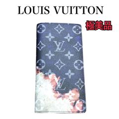 ●【極美品】Lv ルイヴィトン モノグラム ブリーチ ブラザNM M82826 長財布 2024SSモデル RFID