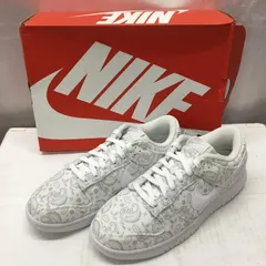 NIKE ナイキ スニーカー DJ9955 100 WMNS DUNK LOW ESS 28cm 箱有 ペイズリー