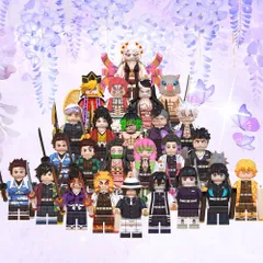鬼滅の刃24体セット　レゴ互換品　ミニフィグ　ミニフィギュア