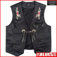 LGB レザー フリンジ ベスト n1237_c2.jpg