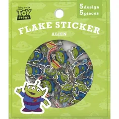 (まとめ）#S＆Cコーポレーション  フレークステッカー ディズニー  エイリアン DCC28 【×15セット】
