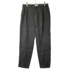 STILL BY HAND スティルバイハンド LINEN TAPERED EASY PANTS リネンテーパードパンツ PT04222 チャコール 46